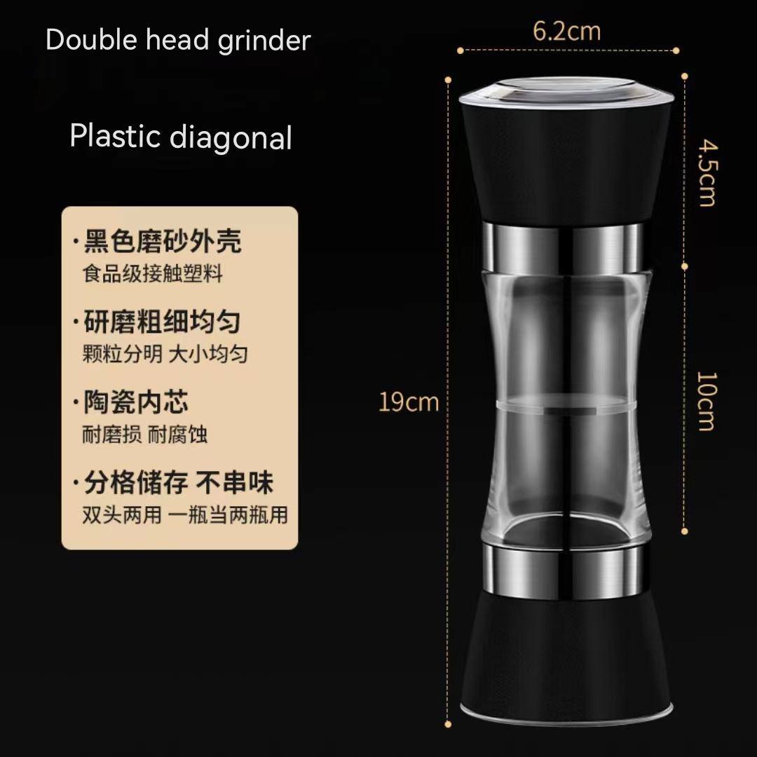 Plastic double end hypotenuse