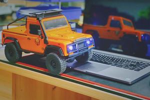 Coche de carreras teledirigido de alta velocidad, vehículo todoterreno RTF, escala 1/16 136161, 4WD, de campo corto, camión <span class=keywords><strong>Mad</strong></span> Rock Crawler 40/h - Product Image 4