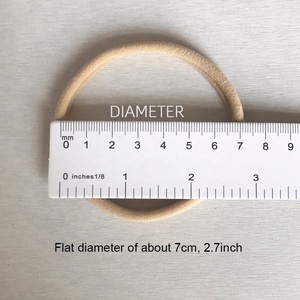 <span class=keywords><strong>Bandeau</strong></span> doux uni élastique coloré en gros enfants bandeaux en nylon pour bébé - Product Image 3