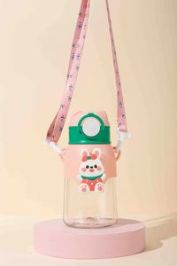 New Fun Doll Plastic <b>Cup</b> Children's Cute Straw Water <b>Cup</b> Summer Girls Straw Water <b>Cup</b> - Product Image 3