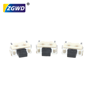 2*4*3.5mm hai lớp nhỏ dễ thương chống bụi nút side-báo Chí <span class=keywords><strong>Micro</strong></span> chuyển đổi với khung cho MP3 chuyển đổi ánh sáng 12V Max. Điện áp - Product Image 4