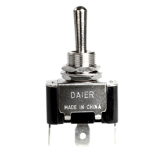 19MM Metal Push Button Switch ON-OFF Flat Button Push Switch 2Pin Momentary Push Button Switches with Screw Terminal