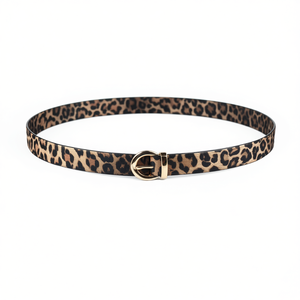 Cinturón con Estampado de Leopardo de 2.5 cm, Cinturón de Moda para Mujer - Product Image 2