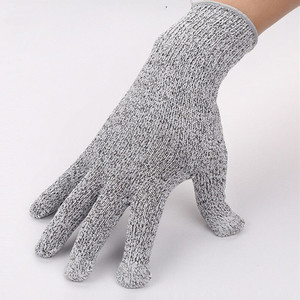 Résistant aux coupures travail Anti coupure alimentaire gants cuisine poignée poisson gant gants de sécurité coupe 5 huîtres écaillage filet de poisson - Product Image 3