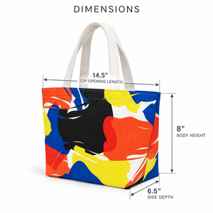 Bolsa de Mano con Diseño Personalizado, Tamaño Mediano, Textil de Moda, Uso Diario, Lona 100% RPET, MOQ Bajo, Logotipo Personalizado, Bolsa de Compras - Product Image 5