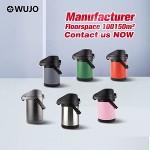 Logo personnalisé Pichet à eau en acier inoxydable de grande capacité de <span class=keywords><strong>5</strong></span> <span class=keywords><strong>litres</strong></span> <span class=keywords><strong>thermos</strong></span> pompes à café et thé vide pot à air pour usage domestique - Product Image 3