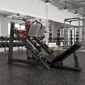 <span class=keywords><strong>Prensa</strong></span> de Piernas Lineal Comercial Esencial con Carga de Discos, Unidad de Entrenamiento Biomecánicamente Optimizada - Product Image 3