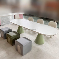 Table de lecture en bois moderne ZDH pour supermarché, salon, bureau, chambre, hôtel, école – Écologique, durable et sécurisée