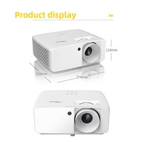 Projecteur laser Optoma ZW340e DLP 3D Ready avec garantie de 3 ans, 3600 lumens, portable, pour l'enseignement, les entreprises et l'éducation, 300 000:1