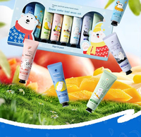 Coffret Crème Mains Fleur et Fruit - Hydratant et Adoucissant - Emballage Cadeau Commémoratif