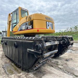 Excavadora anfibia Caterpillar 320 usada CAT 320C 320D a la venta, excavadoras anfibias de orugas usadas en Japón a la venta - Product Image 6