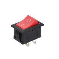Interrupteur à bascule marche/arrêt KCD1-B3B 6A 250VAC 15*21mm 2 broches 2 positions
