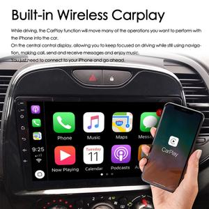 Radio para Auto con Android 13 y Voz AI, 8GB+128GB, GPS para Renault Kaptur 2016-2019, Reproductor Multimedia con Video, CarPlay, Navegación, Estéreo 2Din - Product Image 4
