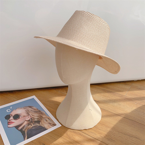 Unisex Chất Lượng Cao Bán Buôn Phụ Nữ Boater Người Đàn Ông Quý Ông <span class=keywords><strong>Hat</strong></span> Flat <span class=keywords><strong>Top</strong></span> Với Rơm Bãi Biển <span class=keywords><strong>Hat</strong></span> Vòng Mùa Hè Mặt Trời Panama <span class=keywords><strong>Hat</strong></span> - Product Image 2