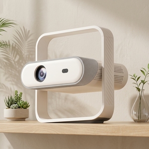 Proiettore Smart 3Air ad Alta Luminosità 350 Lumen 1080P con Autofocus, Mini Proiettore Portatile per Esterni per Film e Partite di <span class=keywords><strong>Calcio</strong></span> - Product Image 1