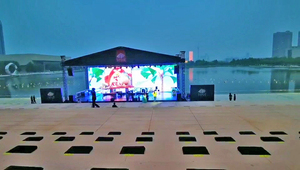 Led hiển thị không thấm nước quảng cáo ngoài trời Màn hình LED phương tiện truyền thông Lưới Cầu mặt tiền pixel Hiển thị điểm nguồn ánh sáng - Product Image 6