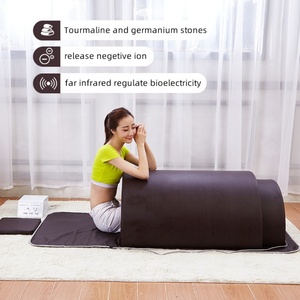 Sauna de Infrarrojos Portátil, Domo de Sauna de Infrarrojos con Piedras Preciosas para el Hogar y Spa - Product Image 6
