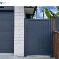 Puertas Inteligentes Modernas de Lamas que se Abren y Cierran Automáticamente, Puertas de Garaje y Portones de Jardín