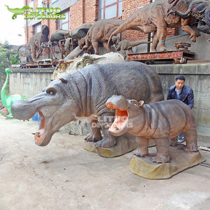 Animale Motorizzato Realistico a Grandezza Naturale: Rinoceronte Lanoso - Product Image 6