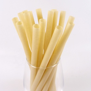 Sinh thái thân thiện nhà compostable uống mía rơm ống hút bã mía dùng một lần Nhà phân hủy sinh học sợi mía ống hút - Product Image 3