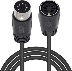 Cable de Extensión DIN de 7 Pines Macho a Hembra, Cable Extensor de <span class=keywords><strong>Audio</strong></span> Profesional Premium de 7 Pines DIN para <span class=keywords><strong>Bang</strong></span> & <span class=keywords><strong>Olufsen</strong></span>, Naim, Quad Ster - Product Image 1