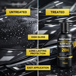 Recubrimiento Cerámico de Grafeno GRAPHONEX Surface Luminex 28H, 60um de Grosor, Alta Dureza, Acabado de Alto Brillo para Autos Nuevos y Usados (70ml, 10 Años de Duración) - Product Image 3