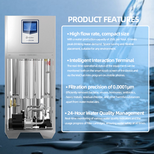 <span class=keywords><strong>Purificador</strong></span> <span class=keywords><strong>de</strong></span> <span class=keywords><strong>Agua</strong></span> Eléctrico CAMAZ 180L con Ósmosis Inversa RO al 99.9% <span class=keywords><strong>para</strong></span> Uso en Exteriores y Doméstico, Modelo <span class=keywords><strong>de</strong></span> Encimera <span class=keywords><strong>de</strong></span> Acero Inoxidable - Product Image 3