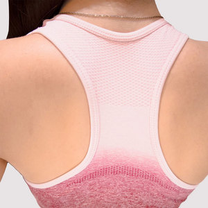 Conjunto de Yoga Ligero y Transpirable de Moda, Conjuntos de Yoga para Mujer Sin Costuras con Logotipo Personalizado - Product Image 4