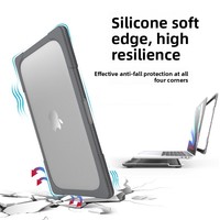 Funda Protectora Rígida Mate a Prueba de Golpes para Apple MacBook Air 13 15 2026 MacBook Pro 14 16 M5, Funda para Portátil con Cobertura Total