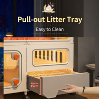 Hot Deal Luxe Nouveau Écologique Intégré Chambre Salle À Manger Salle De Bains PP Pratique Intérieur Pet Petit Appartement Maison