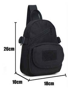 Échantillon gratuit BSCI sac à bandoulière tactique Camouflage petite poitrine sac à bandoulière tactique résistant à l'eau voyage sac à bandoulière personnalisé - Product Image 4