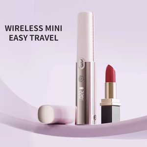 <span class=keywords><strong>Pince</strong></span> à cheveux sans fil portable mini lissante et bouclante avec écran LCD - Product Image 3