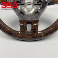 Volant en bois personnalisable pour Volkswagen Passat, accessoires intérieurs automobiles populaires