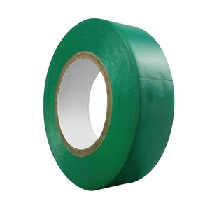 Nastro isolante 20 m x 19 mm. Verde. Per uso domestico. - Product Image 1