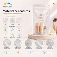 Pochettes transparentes personnalisées à fermeture éclair pour ensembles de produits e-commerce et packs cadeaux de détail |   Qualité supérieure, faible MOQ, directement de l'usine
