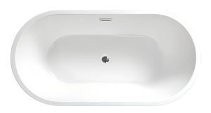 Ducha china de 59 "CE con certificación de colores personalizados, comercio de bañera para uso en baños interiores - Product Image 3