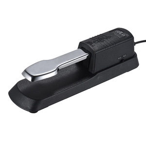 Pedal de sustain universal para <span class=keywords><strong>piano</strong></span>, pedal de amortiguación para <span class=keywords><strong>teclado</strong></span> con conector de 6,35 mm para órgano electrónico <span class=keywords><strong>Casio</strong></span> Yamaha Roland, <span class=keywords><strong>teclado</strong></span> MIDI - Product Image 1