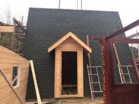 Cabane en bois triangulaire / petite maison / pod de camping