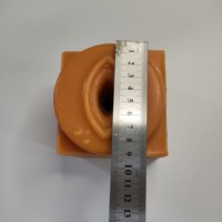 Modelo de entrenamiento de episiotomía lateral femenina KyrenMed, módulo de práctica de sutura de cirugía ginecológica, simulador de práctica perineal