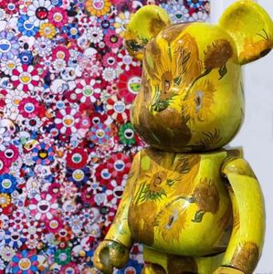 งานศิลปะเรซิ่นสั่งทำ MUSI รูปปั้น <span class=keywords><strong>Bearbrick</strong></span> <span class=keywords><strong>1000</strong></span>% ขนาด 70 ซม. สำหรับตกแต่งบ้าน - Product Image 2