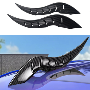 Pegatinas Universales para Techo de Coche con Diseño de Cuerno de Dragón, Alerón 3D con Curva Fluida, Decoración Impermeable para Exterior de Automóvil, Accesorios de Estilo - Product Image 4