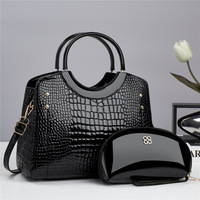 Nouveaux sacs à main pour femmes en gros, design tendance en cuir brillant, sacs à bandoulière de luxe de haute qualité