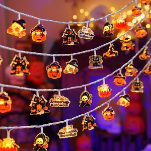 Halloween & Giáng sinh sáng đạo cụ IP65 dẫn bí ngô chuỗi đèn cho bầu không khí ăn mặc & bên ảnh chủ đề trang trí - Product Image 6
