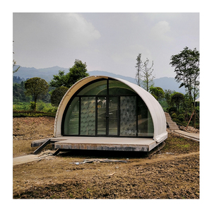 Meilleur Glamping 5m Luxury Glamping Permanent Lodge Tentes Maison pour Jungle Resorts <span class=keywords><strong>Cabane</strong></span> De jardin - Product Image 5