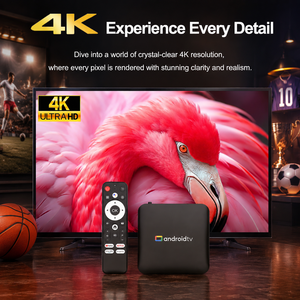 Venta al por Mayor de TV Box Android 14 H96 <span class=keywords><strong>MAX</strong></span> S905L3 <span class=keywords><strong>4K</strong></span> Smart Set Top Box con WiFi de Doble Banda, Control Remoto por Voz y Soporte OEM - Product Image 1