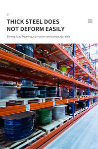 מערכת מדפים תעשייתית למחסן, נירוסטה איכותית, עמידה במיוחד, קיבולת 5000 ליברות, 5 מדפים ללא ברגים, הגנה מפני קורוזיה - Product Image 6