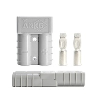 Connecteur de batterie 50A 2 pôles pour chariot de golf, remplacement et pièces de réparation de câble 36V 48V