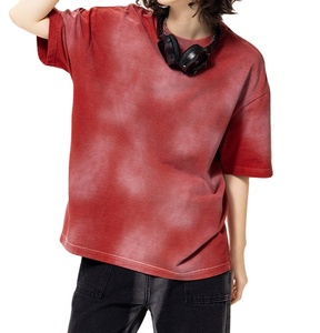 Washed Water <strong>T</strong>-<strong>Shirts</strong> <strong>Customizable</strong> Street Wear Heavyweight Cotton Summer Casual Wholesale Vintage Pattern Plain <strong>t</strong> <strong>Shirt</strong> - Product Image 5