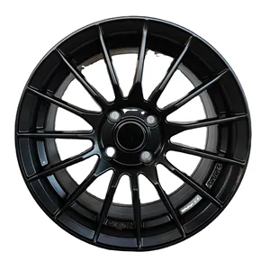 Popular multi spoke design with classic style R15 inch 4-hole high-quality aluminum alloy wheels wholesale passenger car rims