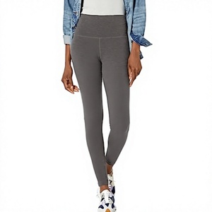 STANDLAR Women's High Waist Sporty Yoga <b>Leggings</b> <b>Pockets</b> Breathable 200gsm Spandex/Polyester Knitted Fabric Full Length Leg - Product Image 3
